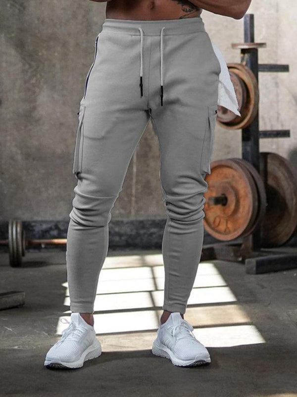 Men's Casual Overalls Outdoor Casual Pants Running Training Pants