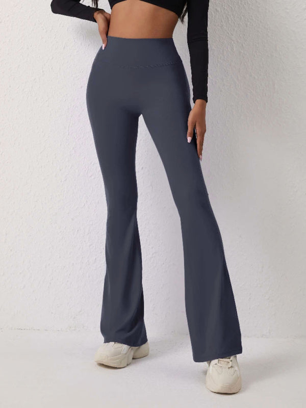 Tummy Control Butt-lifting Leggings Flared Yoga Pants