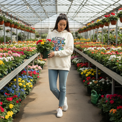 Ivory Hoodie - Plant Nursery
