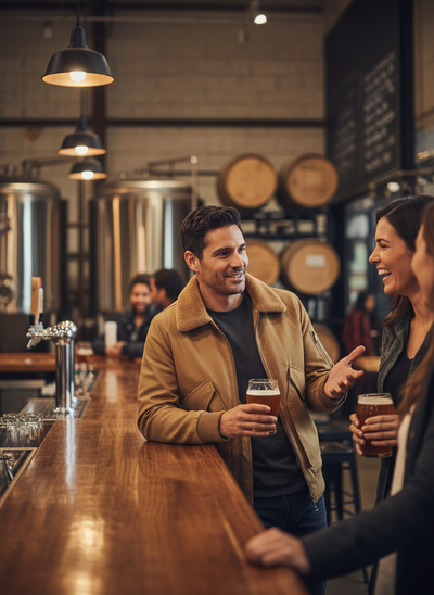 Khaki Bomber Jacket Lifestyle Image