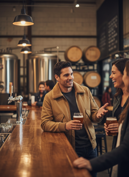 Khaki Bomber Jacket Lifestyle Image