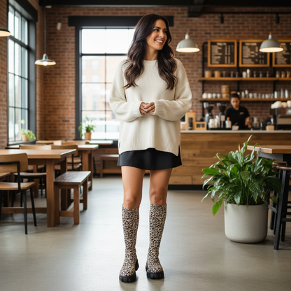 Leopard Boots Lifestyle 2
