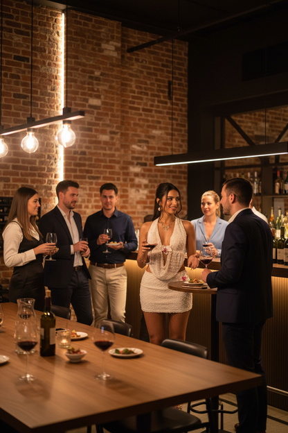 Backless Crop Top Set - Wrapped Mini Skirt Two-Piece - Fashions Envy