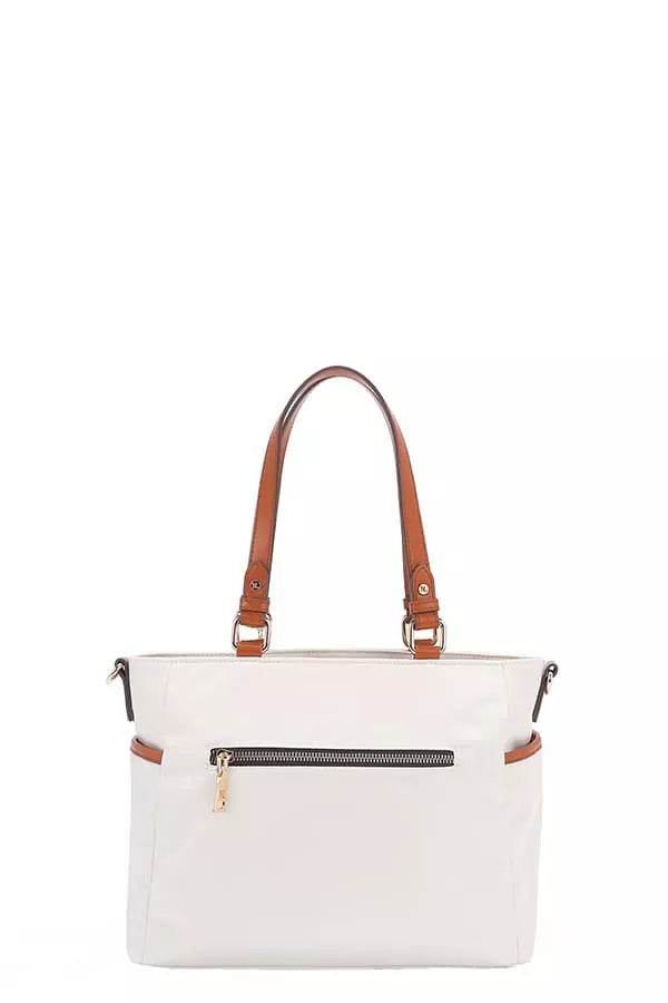 Nicole Lee USA Multi-Compartment Convertible Tote Bag - Designer Handbag - Fashions Envy