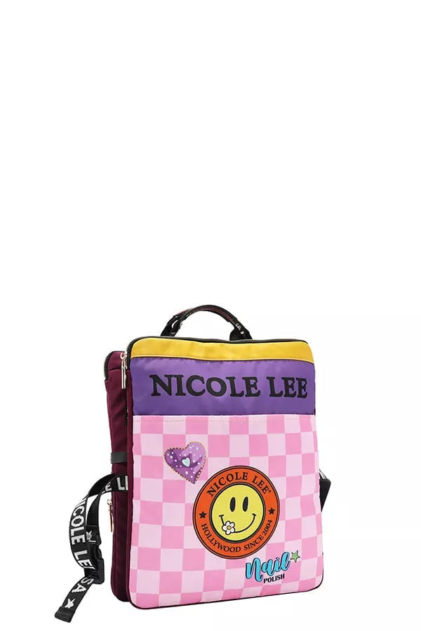 Trendsi Multi-Pocket Travel Backpack with colorful design and handles for stylish portability