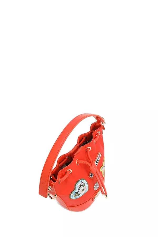 Nicole Lee USA Color Patch Bucket Bag - Designer Crossbody Bag - Fashions Envy