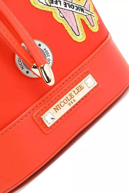 Nicole Lee USA Color Patch Bucket Bag - Designer Crossbody Bag - Fashions Envy