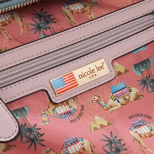Nicole Lee USA Queen Cleopatra Dome Handbag - Egyptian Designer Bag - Fashions Envy