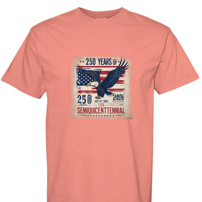 250th Anniversary T-Shirt - Comfort Colors Semiquincentennial - Fashions Envy