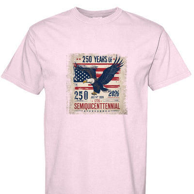 250th Anniversary T-Shirt - Comfort Colors Semiquincentennial - Fashions Envy