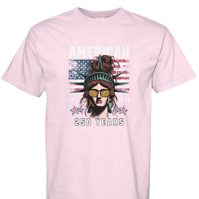 250th Anniversary T-Shirt - Comfort Colors Statue of Liberty - Fashions Envy
