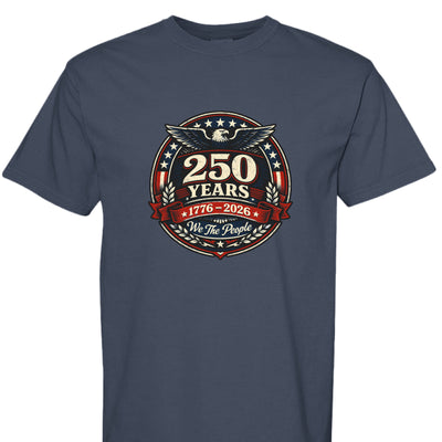 Comfort Colors T-Shirt - We The People 250 Years - Fashions Envy