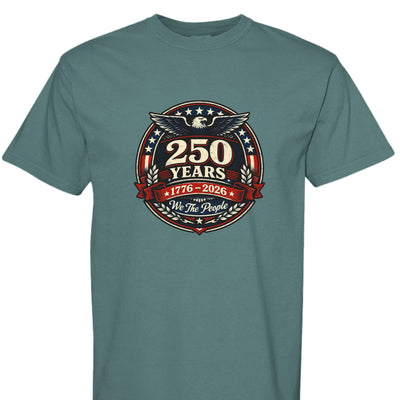 Comfort Colors T-Shirt - We The People 250 Years - Fashions Envy