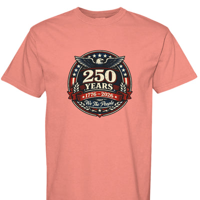 Comfort Colors T-Shirt - We The People 250 Years - Fashions Envy