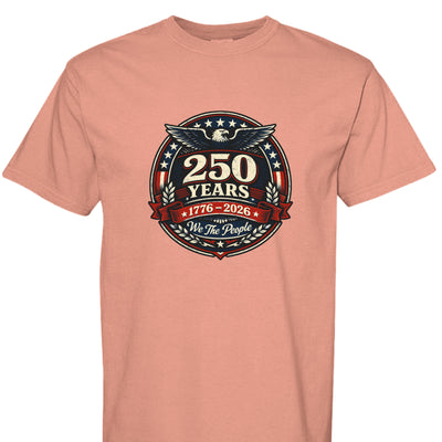 Comfort Colors T-Shirt - We The People 250 Years - Fashions Envy