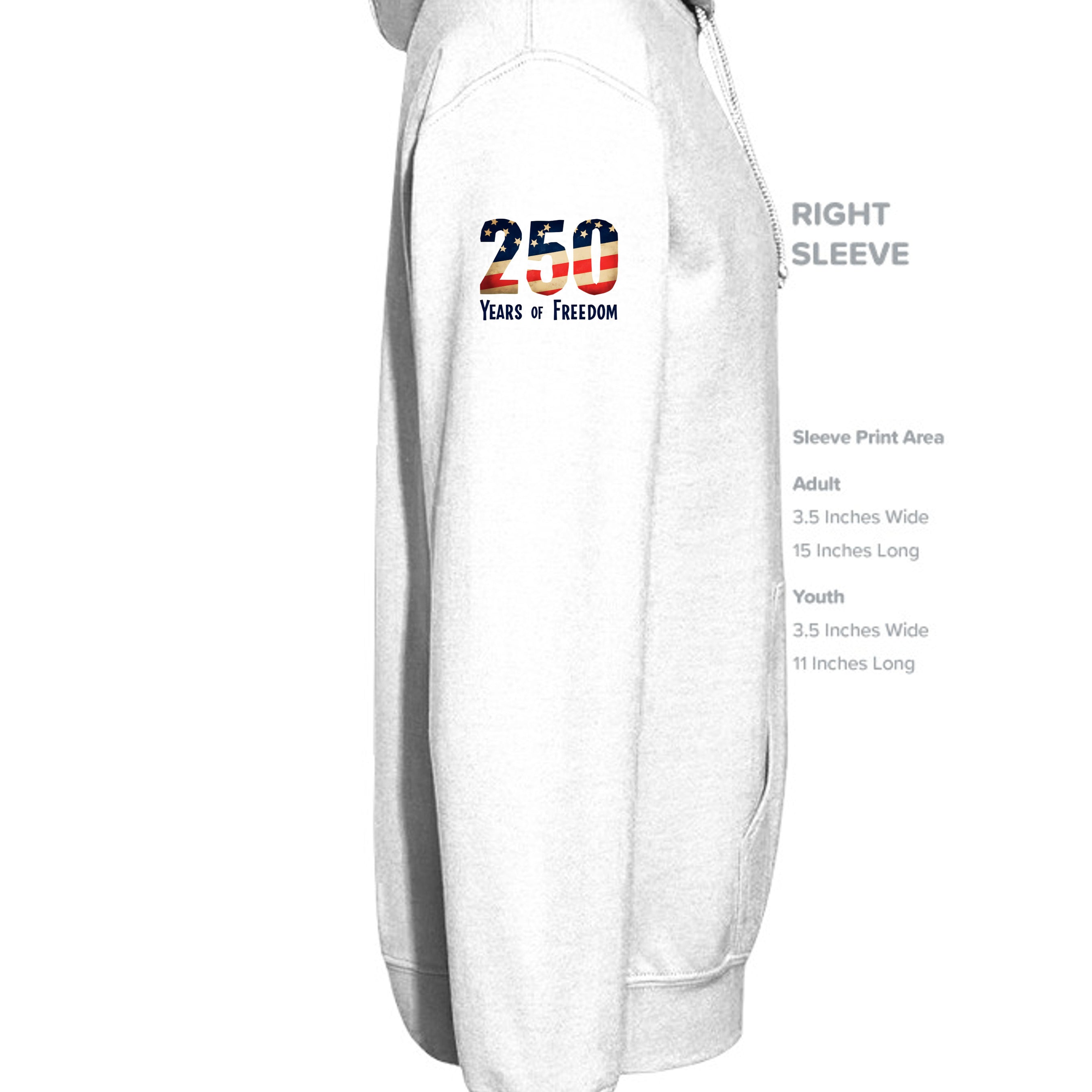 WHITE - G185 - SLEEVE_RIGHT