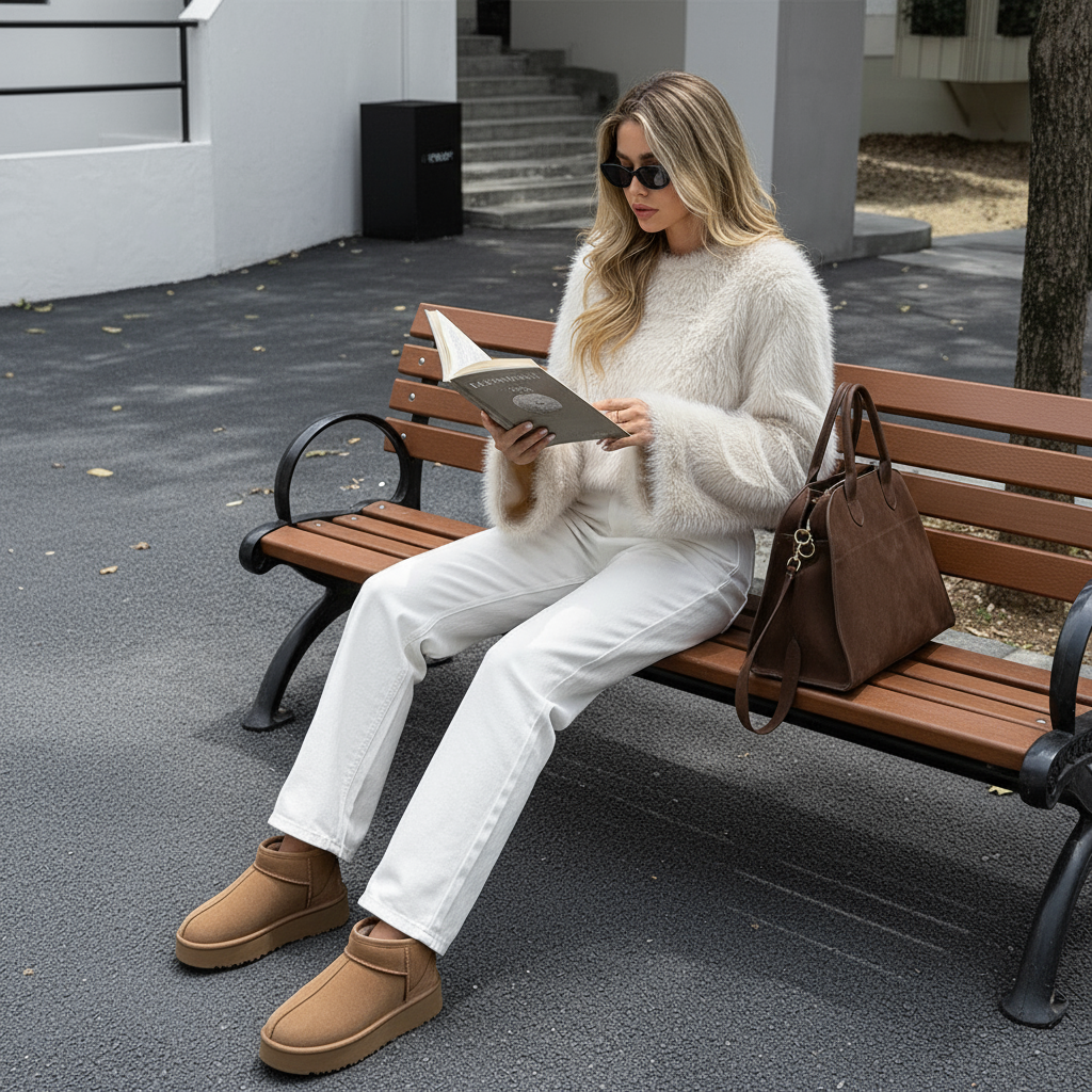 Park Bench Moment - Full Person
