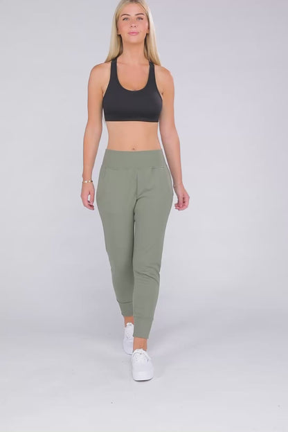 Comfy Stretch Lounge Elastic Waist Sweatpants