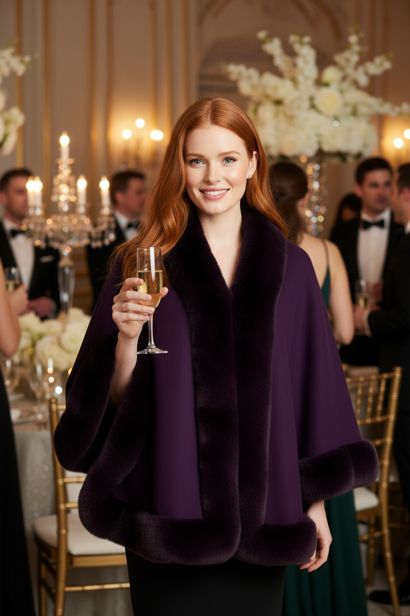 Purple Cape - Redhead