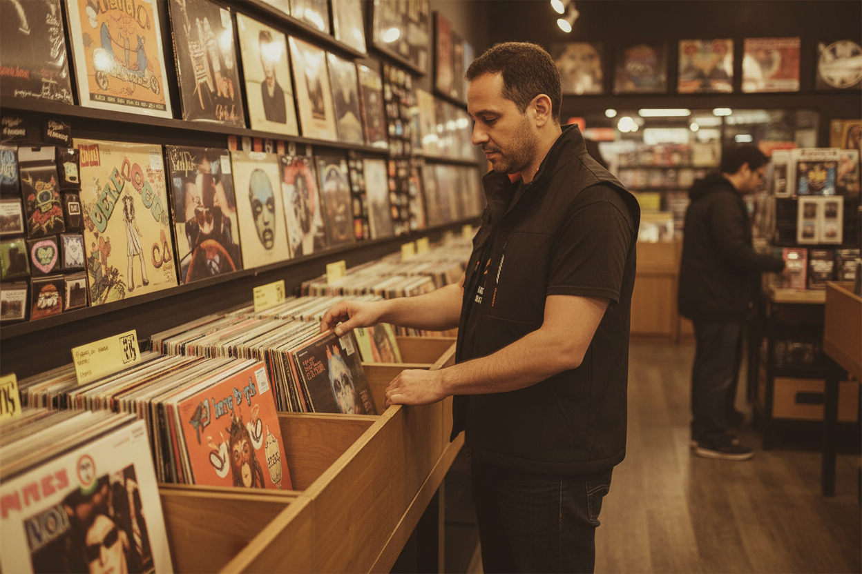 Record store lifestyle
