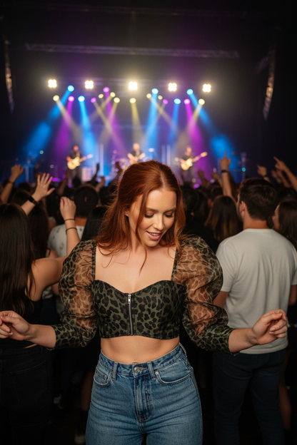 Redhead at Concert