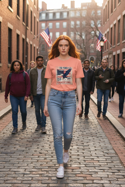 250th Anniversary T-Shirt - Comfort Colors Semiquincentennial - Fashions Envy