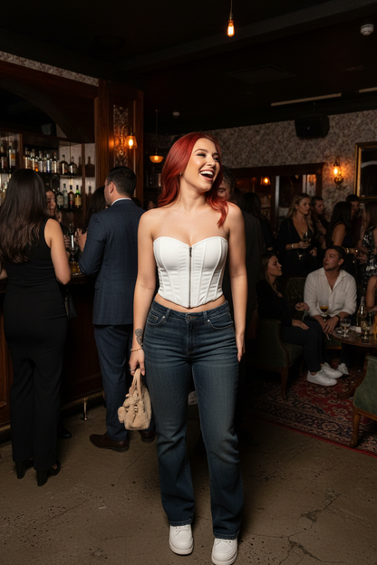 Redhead Woman Cocktail Bar