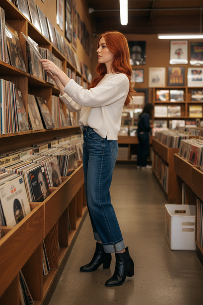 Slot 1 - Redhead at Record Store