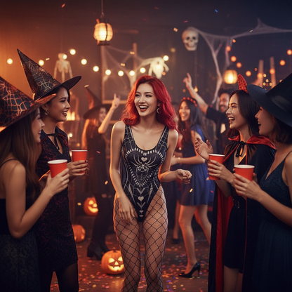 Spider-man Lingerie Costume Lifestyle Image 3