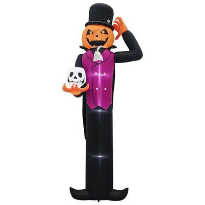 12FT Giant Halloween Inflatable Blow Up Decorations - Spooky Pumpkin Man - Fashions Envy
