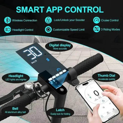 The Perfect 350W Electric Scooter For Commuting & School - Eco-Friendly - Fashions Envy