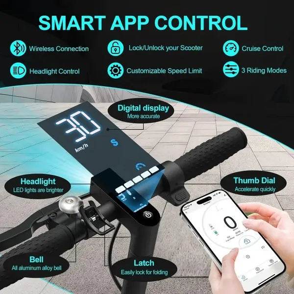 The Perfect 350W Electric Scooter For Commuting & School - Eco-Friendly - Fashions Envy