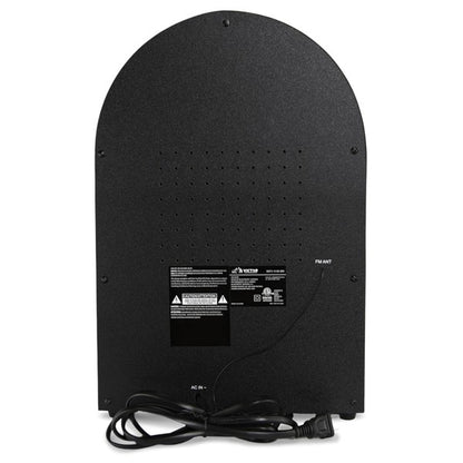 Back view of Victor Broadway II Desktop CD Jukebox showing power cable and ventilation holes