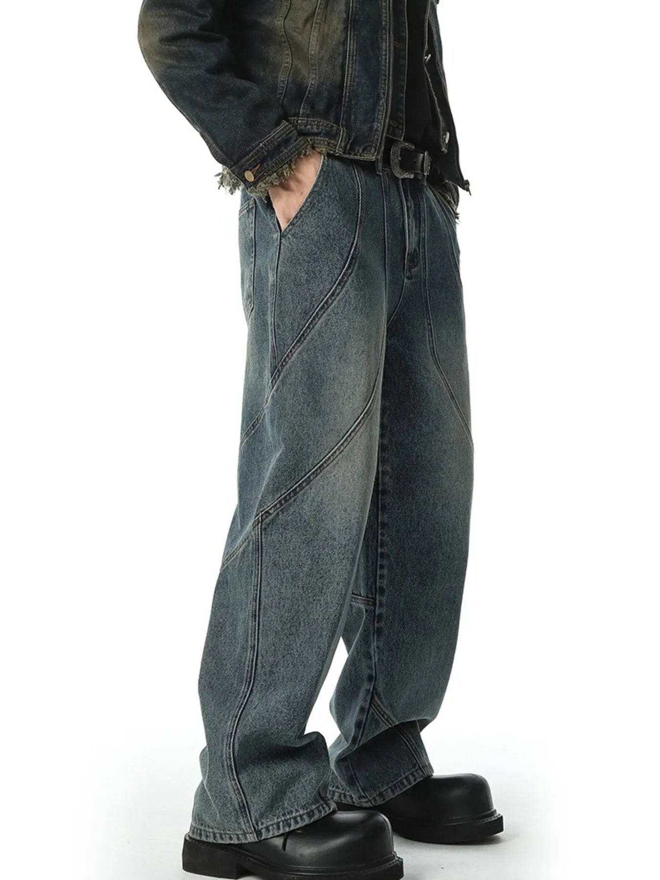 Trendsi Wide Leg Baggy Jeans featuring a relaxed fit and stylish design for casual looks
