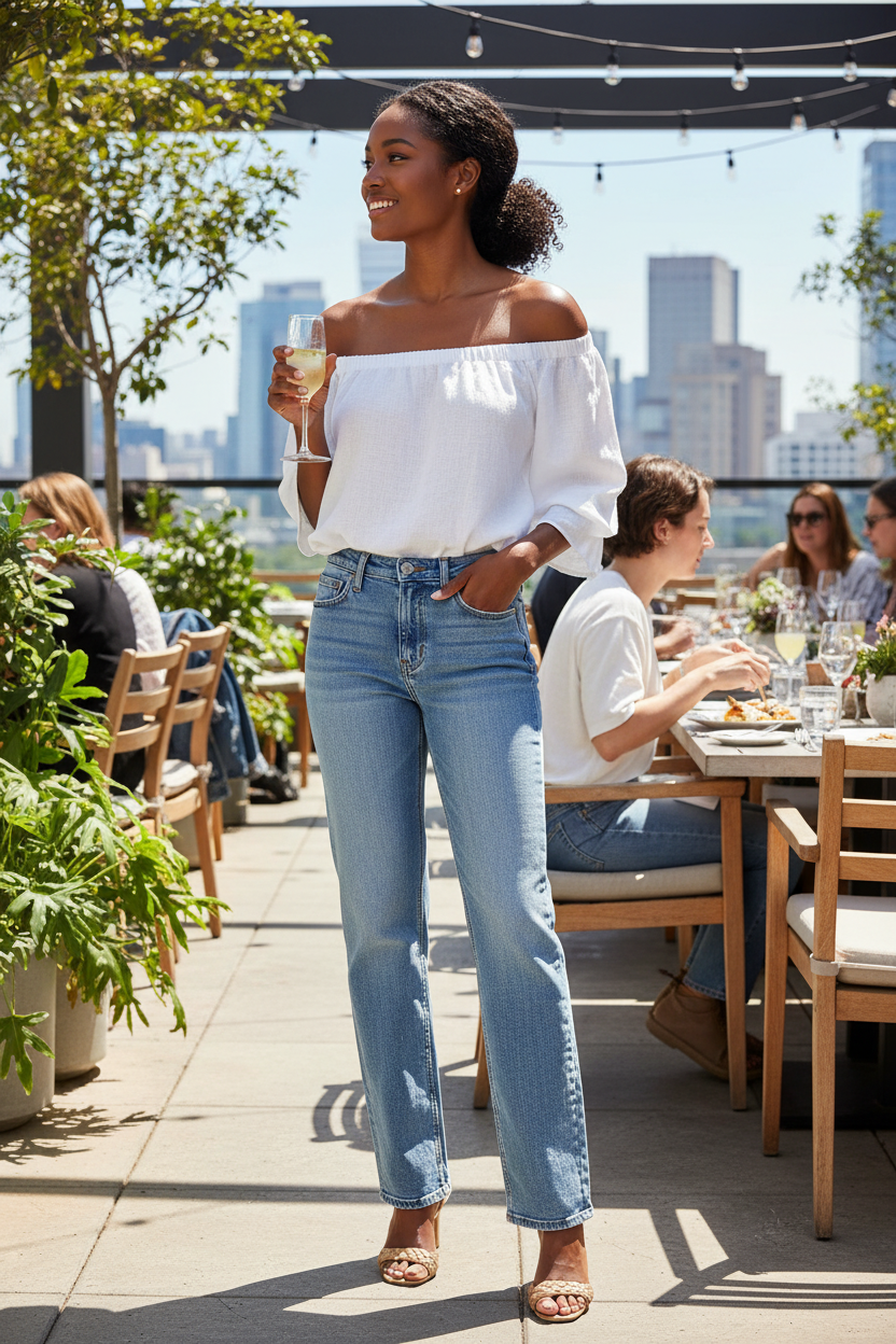 Wide Leg Jeans Lifestyle 4