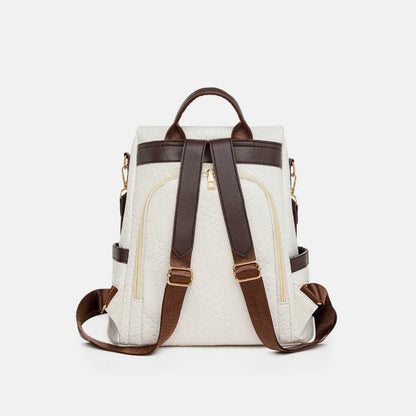 Trendsi Woven Backpack Handbag with dual straps and elegant design for stylish everyday use